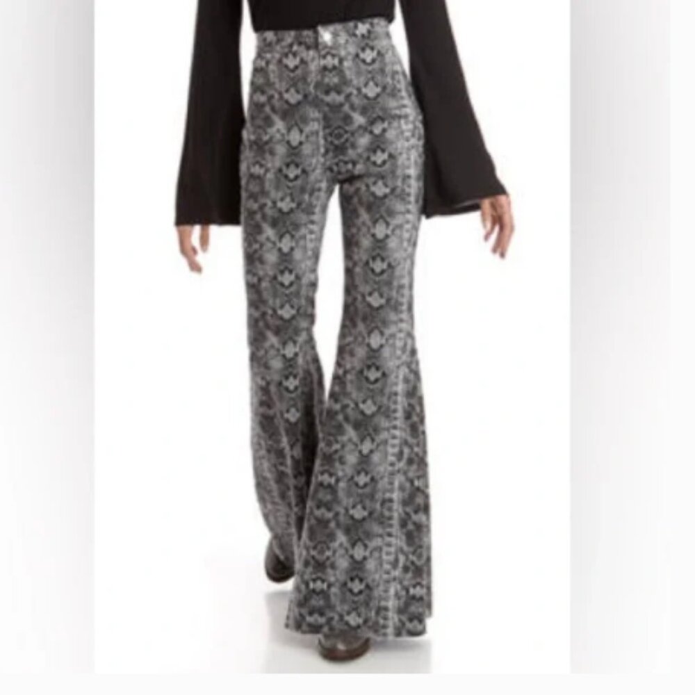 Free People Snake Python Just Float On Bell Botto… - image 6